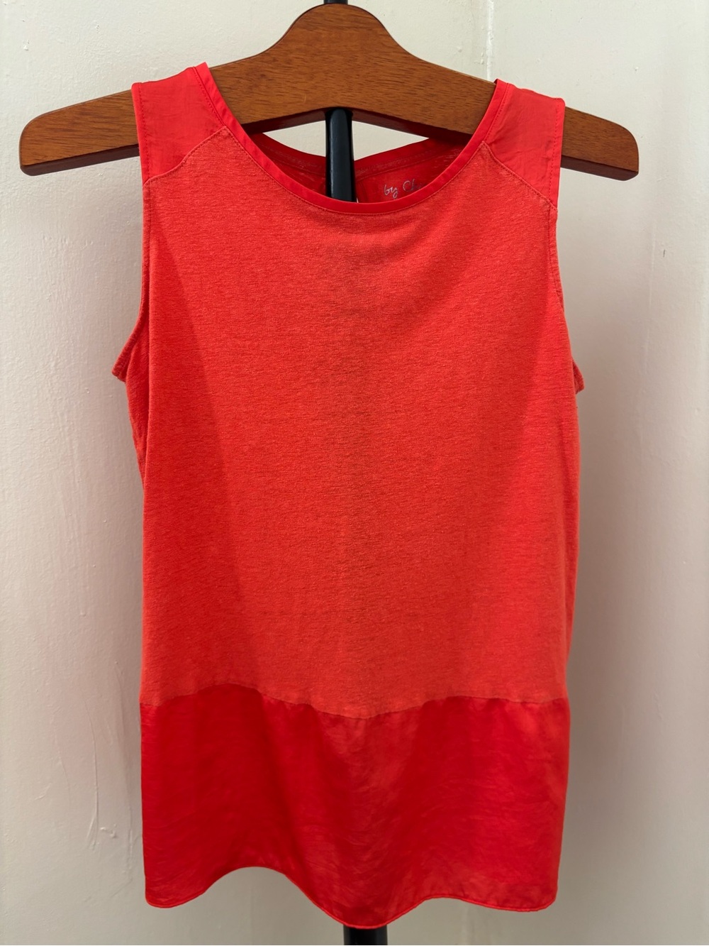 Chico's Coral-Red Sleeveless Tank Top